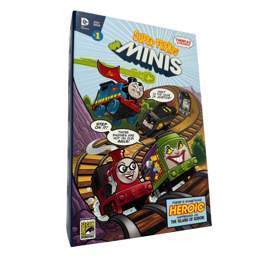 Thomas & Friends Super Friends Minis SDCC 2015 Exclusive DC Comics Box Set #1